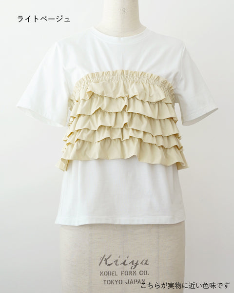 画像をギャラリービューアに読み込む, ビスチェドッキングTシャツ【653】