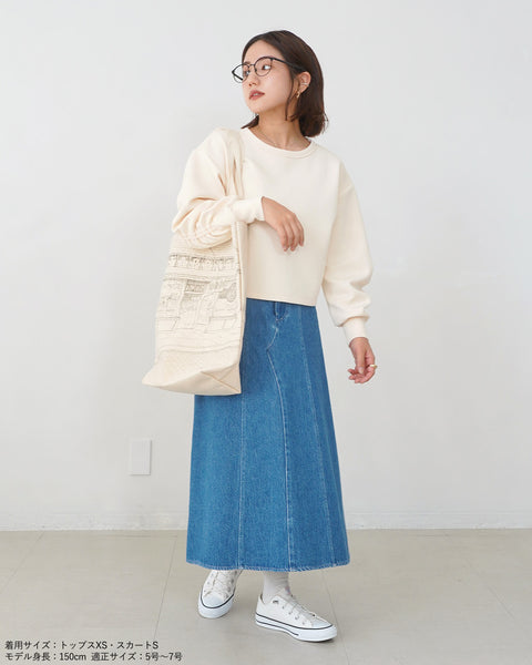 画像をギャラリービューアに読み込む, ギャザースリーブポンチトップス【570】