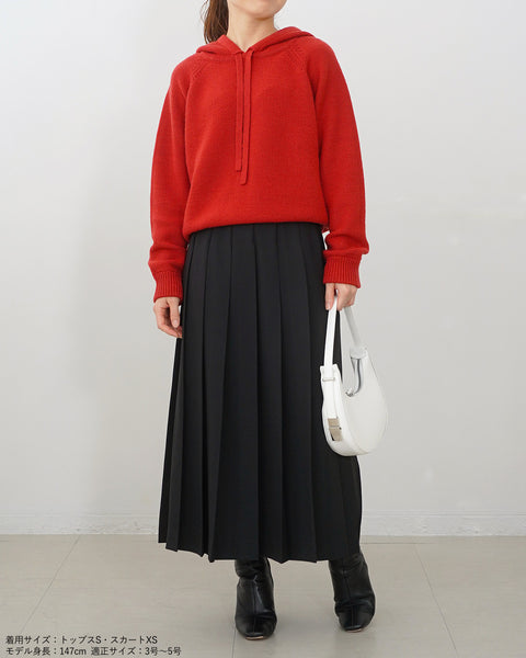 画像をギャラリービューアに読み込む, コンパクトニットフーディ【553】