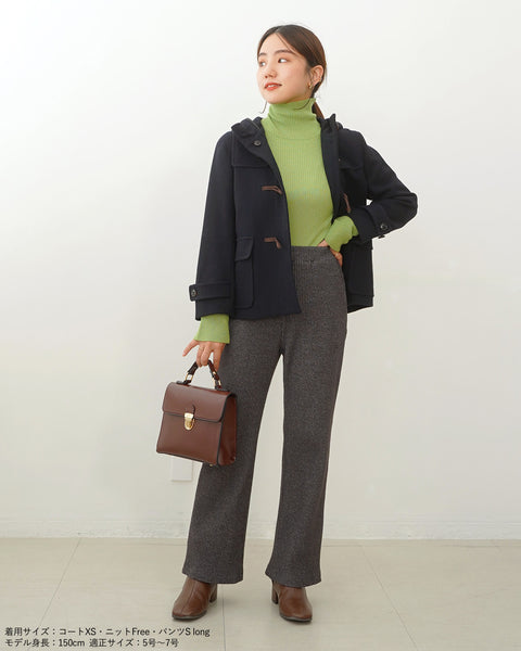 画像をギャラリービューアに読み込む, ウールショートダッフルコート【286】