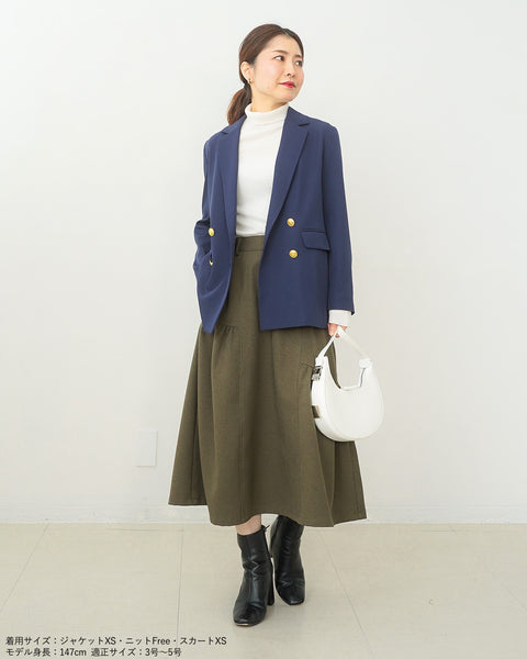 画像をギャラリービューアに読み込む, アシンメトリーギャザースカート【589】