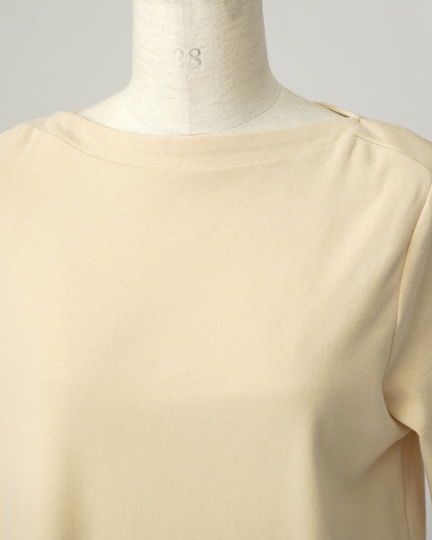 画像をギャラリービューアに読み込む, ボートネックカットソーワンピース【638】