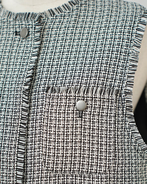 画像をギャラリービューアに読み込む, ツイードジレ【657】