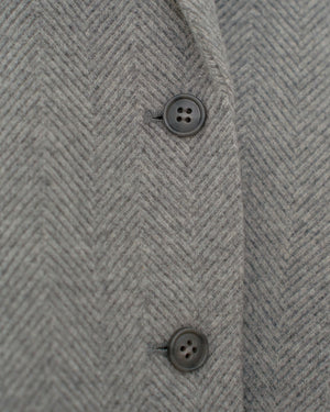 ヘリンボーンウールブレザー(Japan Fabric)【560】