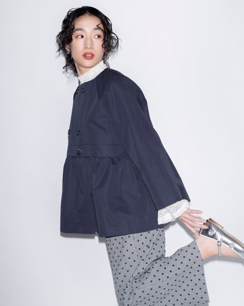 画像をギャラリービューアに読み込む, 低身長向けアウター/低身長向けコート/小柄アウター/小柄コート/アウター/コート/低身長/2025S/小柄スプリングコート/スプリングコート/トレンチコート/春コート/小柄春コート/低身長ブランド/小柄ブランド