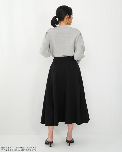 画像をギャラリービューアに読み込む, ポンチタックフレアスカート【620】