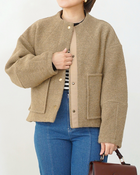 画像をギャラリービューアに読み込む, ノーカラーライトジャケット【566】