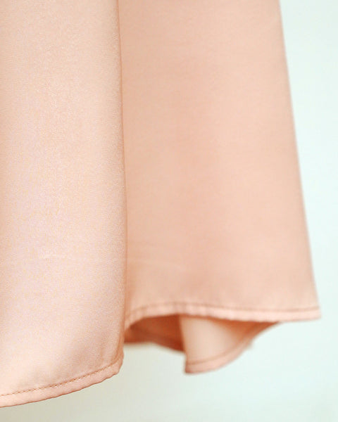 画像をギャラリービューアに読み込む, サテンギャザーキャミワンピース【672】