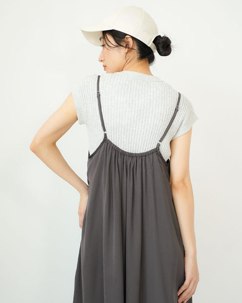 画像をギャラリービューアに読み込む, 低身長ワンピース/低身長用/小柄ワンピース/小柄用/147㎝/SSサイス/XSサイズ/ワンピース/ キャミワンピース/サテンキャミワンピ/小柄キャミワンピース