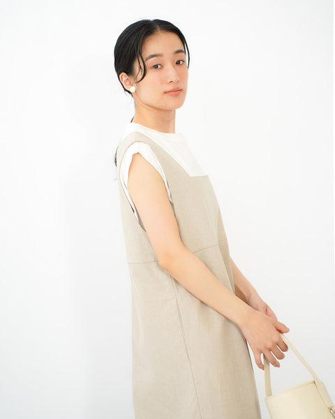 画像をギャラリービューアに読み込む, コットンリネンオールインワン【674】