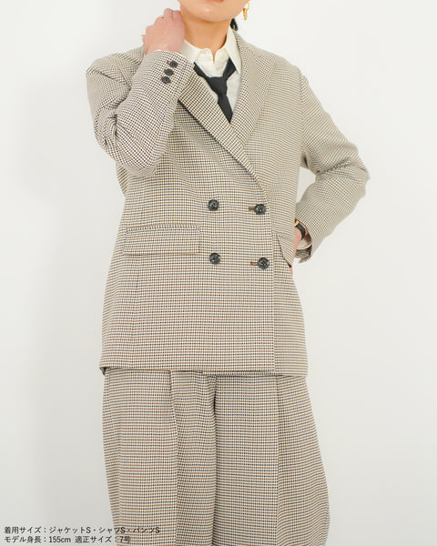 画像をギャラリービューアに読み込む, ピークドラペルジャケット(セットアップ可能)【624】