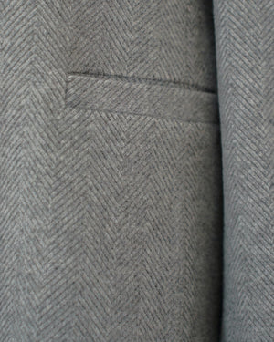 ヘリンボーンウールブレザー(Japan Fabric)【560】