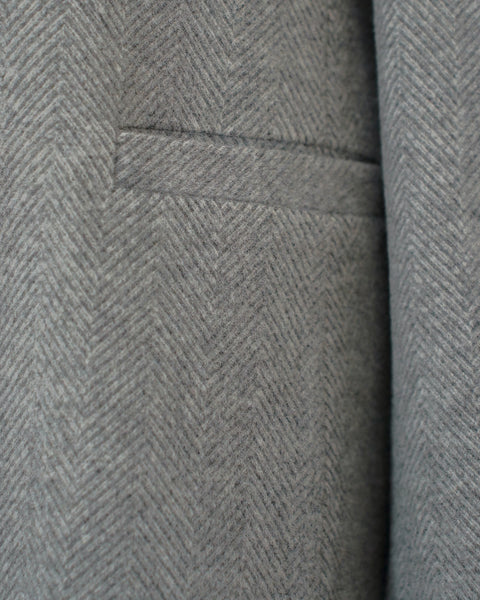 画像をギャラリービューアに読み込む, ヘリンボーンウールブレザー(Japan Fabric)【560】