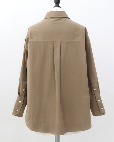 画像をギャラリービューアに読み込む, オーバーコットンシャツ【815】