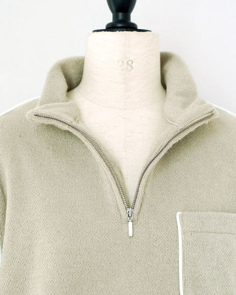 画像をギャラリービューアに読み込む, ハーフZIPニットソー【535】