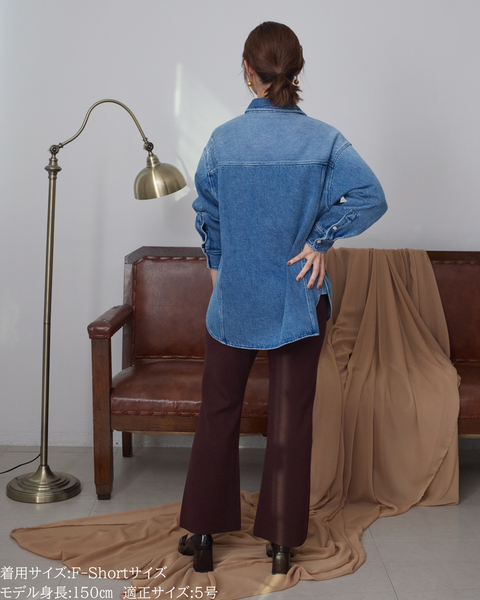 画像をギャラリービューアに読み込む, 低身長パンツ/低身長用ボトム/ボトム/2WAYパンツ/小柄用/XSサイズ/SSサイズ/147㎝/低身長ブランド/低身長ニットパンツ/ニットパンツ/お直し不要/脚長効果