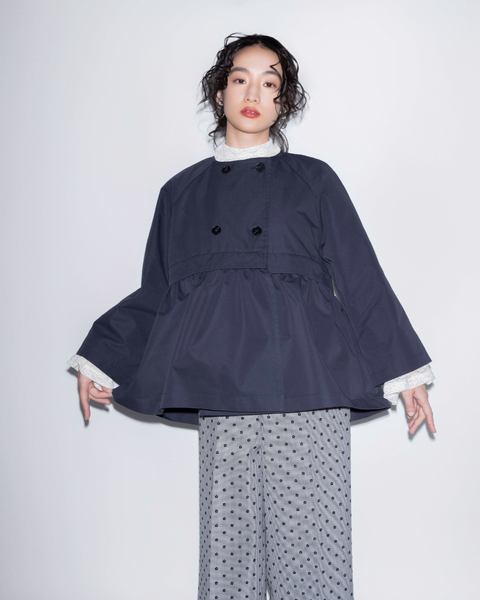 画像をギャラリービューアに読み込む, 低身長向けアウター/低身長向けコート/小柄アウター/小柄コート/アウター/コート/低身長/2025S/小柄スプリングコート/スプリングコート/トレンチコート/春コート/小柄春コート/低身長ブランド/小柄ブランド