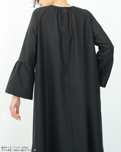 画像をギャラリービューアに読み込む, ニュアンススリーブワンピース【586】