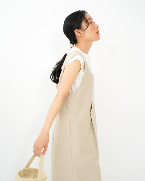 画像をギャラリービューアに読み込む, コットンリネンオールインワン【674】