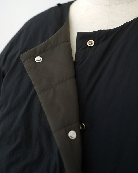 画像をギャラリービューアに読み込む, マフラー付きリバーシブル中綿コート【562】