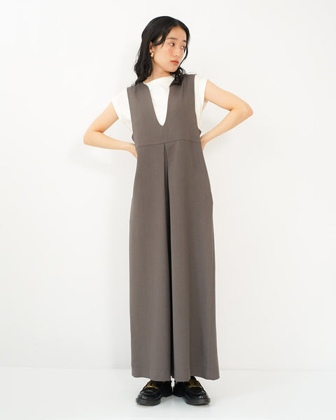 画像をギャラリービューアに読み込む, 低身長サロペット/小柄サロペット/低身長オールインワン/オールインワン/小柄/低身長/低身長ブランド/大人コーディネート/低身長コーディネート