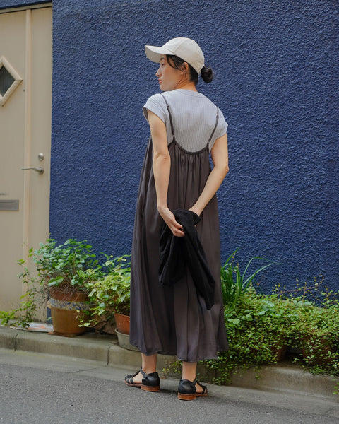 画像をギャラリービューアに読み込む, 低身長ワンピース/低身長用/小柄ワンピース/小柄用/147㎝/SSサイス/XSサイズ/ワンピース/ キャミワンピース/サテンキャミワンピ/小柄キャミワンピース