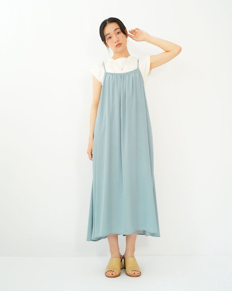 画像をギャラリービューアに読み込む, 低身長ワンピース/低身長用/小柄ワンピース/小柄用/147㎝/SSサイス/XSサイズ/ワンピース/ キャミワンピース/サテンキャミワンピ/小柄キャミワンピース