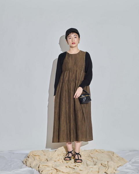 画像をギャラリービューアに読み込む, 低身長さん向けワンピース|147|小柄女性に似合うデザイン