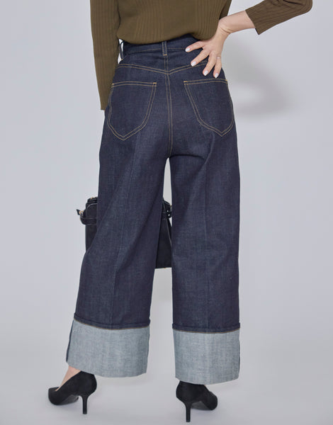 画像をギャラリービューアに読み込む, 低身長パンツ/低身長用ボトム/ボトム/デニムパンツ/小柄用/XSサイズ/SSサイズ/147㎝/低身長ブランド/低身長デニムパンツ/韓国風/小柄韓国/デニム/ロールアップデニム/低身長/小柄/小柄デニム