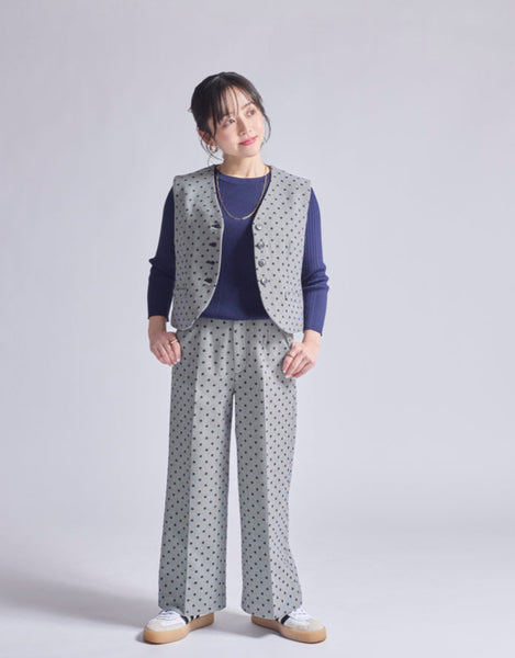 画像をギャラリービューアに読み込む, 低身長用TOPS/トップス/リブニット/小柄ブランド/低身長ブランド/小柄用トップス/ニット/小柄/Sサイズ/SSサイズ/コーディネート/小柄用ニット