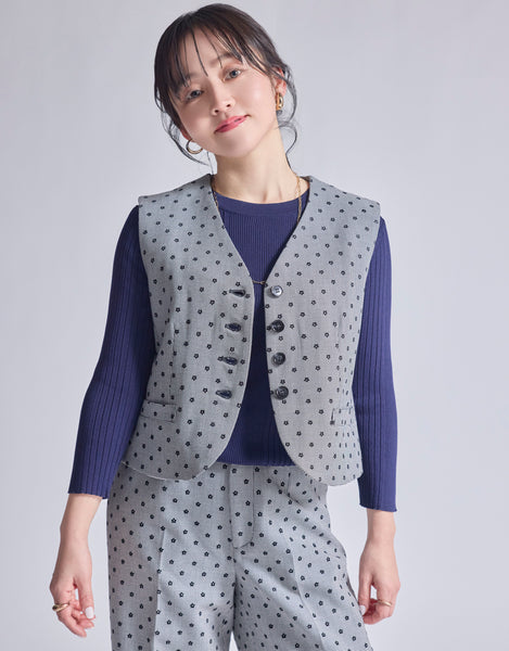 画像をギャラリービューアに読み込む, 低身長用TOPS/トップス/リブニット/小柄ブランド/低身長ブランド/小柄用トップス/ニット/小柄/Sサイズ/SSサイズ/コーディネート/小柄用ニット