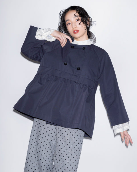 画像をギャラリービューアに読み込む, フロッキープリント花柄パンツ(セットアップ可能)【714】