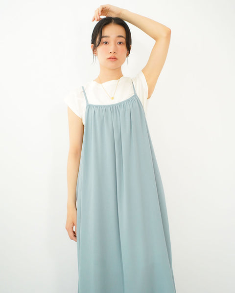 画像をギャラリービューアに読み込む, 低身長ワンピース/低身長用/小柄ワンピース/小柄用/147㎝/SSサイス/XSサイズ/ワンピース/ キャミワンピース/サテンキャミワンピ/小柄キャミワンピース