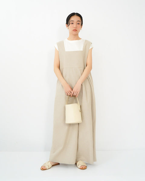 画像をギャラリービューアに読み込む, コットンリネンオールインワン【674】