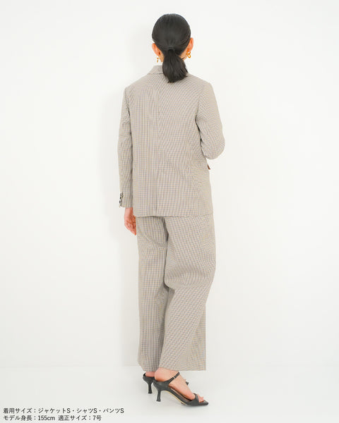 画像をギャラリービューアに読み込む, タックワイドパンツ(セットアップ可能)【622】