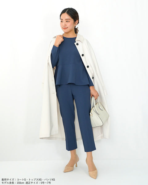 画像をギャラリービューアに読み込む, 低身長向けアウター/低身長向けコート/小柄アウター/小柄コート/アウター/コート/低身長/2025S/小柄スプリングコート/スプリングコート/トレンチコート/春コート/小柄春コート/低身長ブランド/小柄ブランド