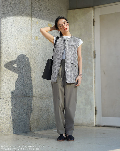 画像をギャラリービューアに読み込む, ウエストシャーリングイージーパンツ【660】