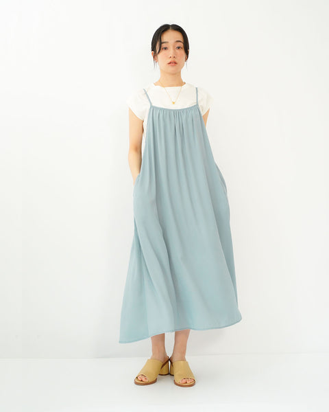 画像をギャラリービューアに読み込む, 低身長ワンピース/低身長用/小柄ワンピース/小柄用/147㎝/SSサイス/XSサイズ/ワンピース/ キャミワンピース/サテンキャミワンピ/小柄キャミワンピース