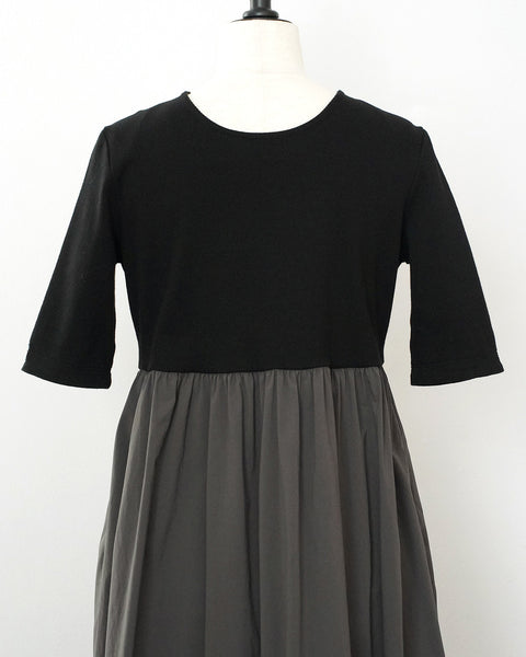 画像をギャラリービューアに読み込む, ドッキングフレアワンピース【652】