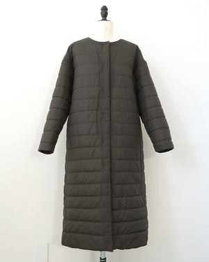 マフラー付きリバーシブル中綿コート【562】
