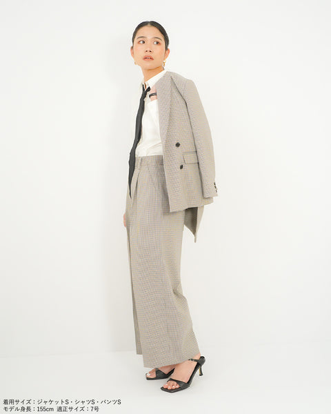 画像をギャラリービューアに読み込む, ピークドラペルジャケット(セットアップ可能)【624】