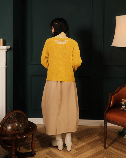 画像をギャラリービューアに読み込む, バックテープざっくりニット【532】