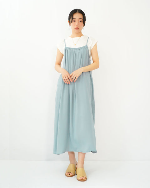 画像をギャラリービューアに読み込む, 低身長ワンピース/低身長用/小柄ワンピース/小柄用/147㎝/SSサイス/XSサイズ/ワンピース/ キャミワンピース/サテンキャミワンピ/小柄キャミワンピース