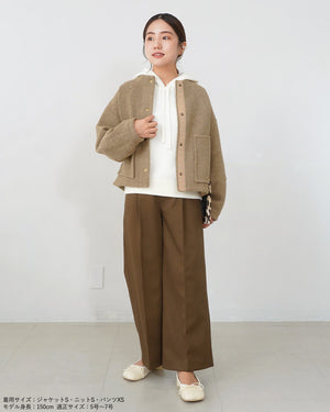 ノーカラーライトジャケット【566】