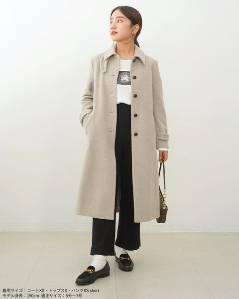 画像をギャラリービューアに読み込む, ウールロングコート【288】