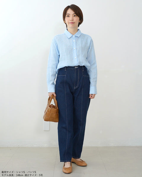 画像をギャラリービューアに読み込む, 低身長パンツ/低身長用ボトム/ボトム/デニムパンツ/小柄用/XSサイズ/SSサイズ/147㎝/低身長ブランド/低身長デニムパンツ/韓国風/小柄韓国/デニム/低身長/小柄/小柄デニム