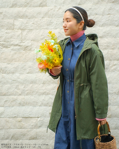 画像をギャラリービューアに読み込む, 低身長ワンピース/低身長用/小柄ワンピース/小柄用/147㎝/SSサイス/XSサイズ/ワンピース/ 小柄ブランド/低身長ブランド