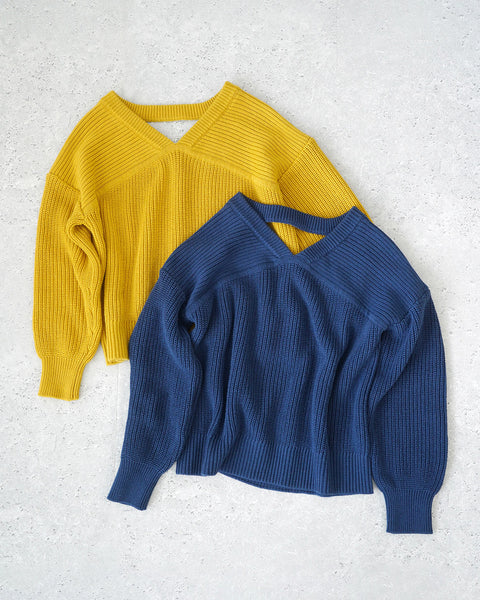 画像をギャラリービューアに読み込む, バックテープざっくりニット【532】