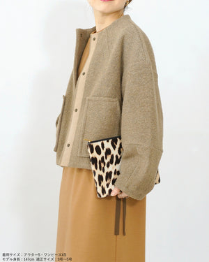 ノーカラーライトジャケット【566】