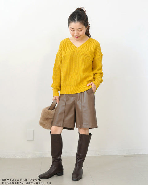 画像をギャラリービューアに読み込む, バックテープざっくりニット【532】